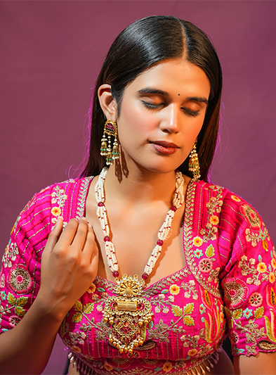 Sunheri Mehfil Necklace